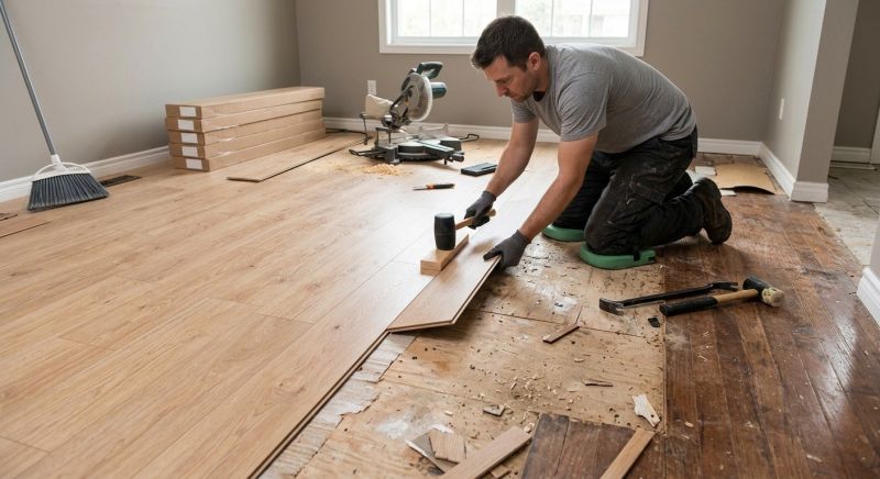 Laminate Floor Installation in Baker County, FL