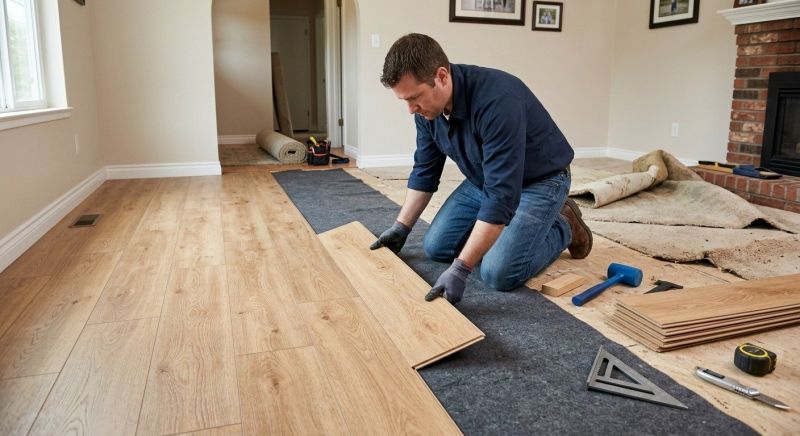 Laminate Floor Remodeling in Orange Park, FL