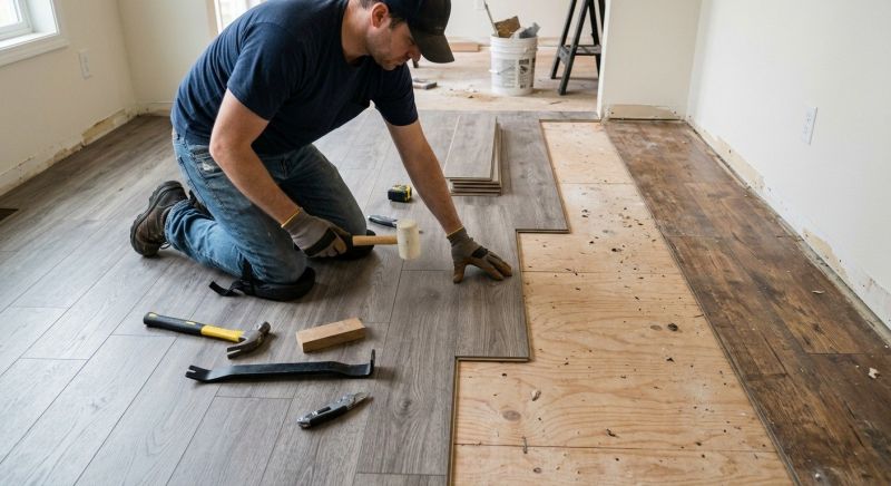 Laminate Floor Replacement in Clay County, FL