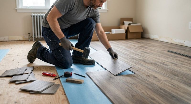 Linoleum Floor Installation in Clay County, FL