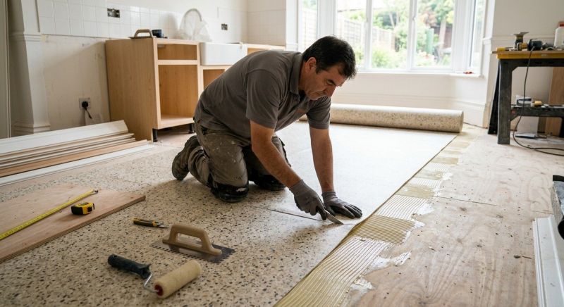 Linoleum Floor Installation in Green Cove Springs, FL