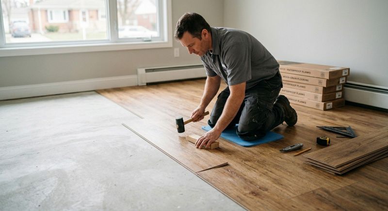 Linoleum Floor Installation in Green Cove Springs, FL