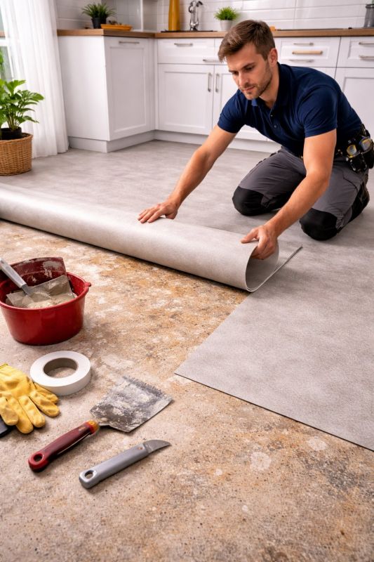 Linoleum Floor Installation in Jacksonville, FL