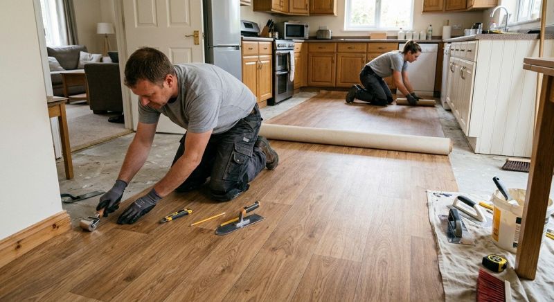 Linoleum Floor Installation in Orange Park, FL