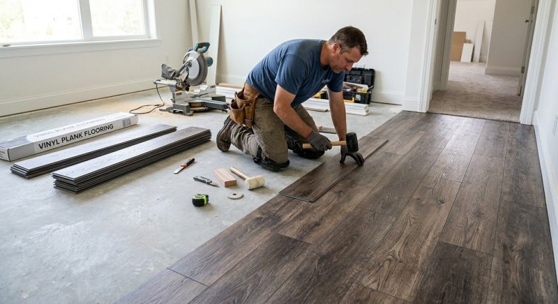 Linoleum Floor Installation in Macclenny, FL