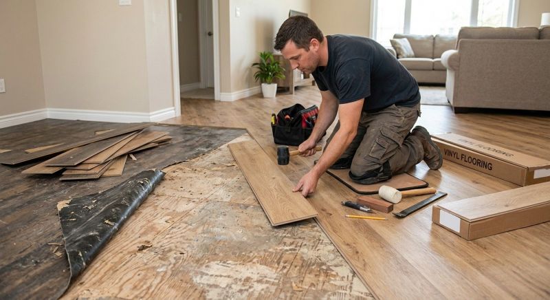 Vinyl Floor Replacement in Orange Park, FL