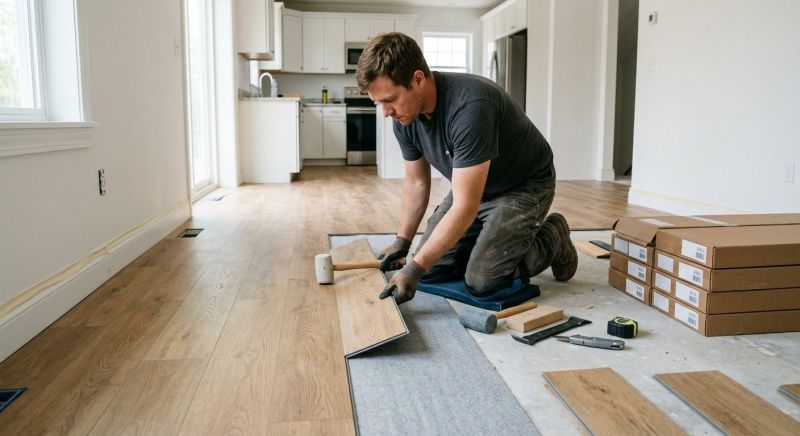 Vinyl Flooring Installation in Jacksonville Beach, FL